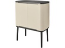 Brabantia Recyclingbehälter Bo Touch Bin  36 l, Hellbeige