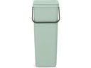 Brabantia Recyclingbehälter Sort & Go 40 l, Hellgrün