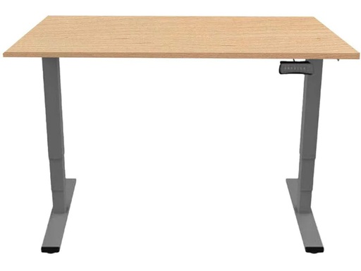 [90223680 1337710] Contini Steh- &amp; Sitzgestell ET225E 1.6 x 0.8 m, Dunkelgrau/Ahorn