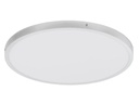 EGLO Leuchten Aufbauleuchte FUEVA 1 25 W, Ø 40, Silber, Neutralweiss