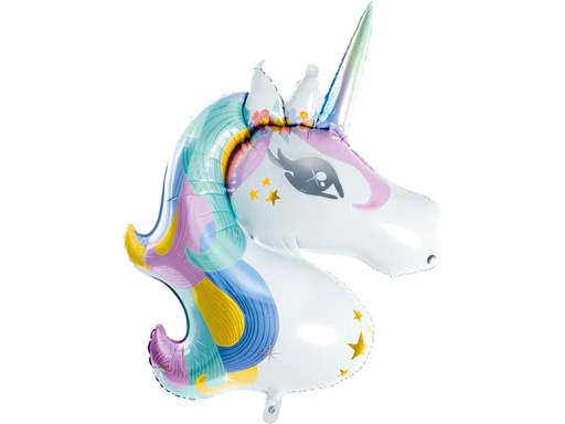 [90223980 1300097] Partydeco Folienballon Unicorn Mehrfarbig