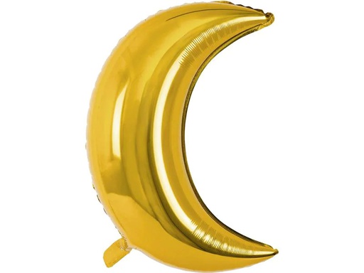 [90223986 1300107] Partydeco Folienballon Moon Gold