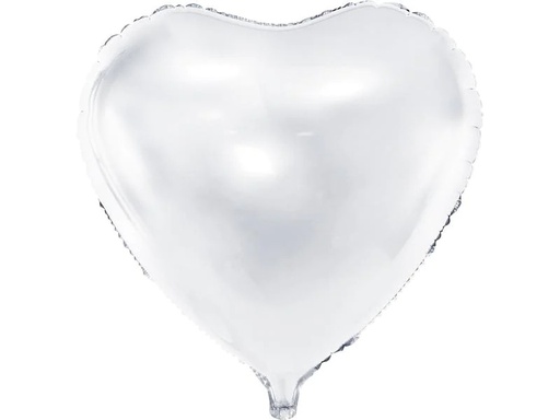 [90224101 1300133] Partydeco Folienballon Herz Weiss