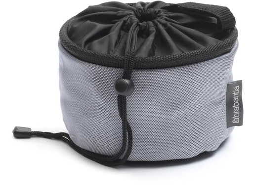 [90224114 1341814] Brabantia Wäscheklammern-Beutel Schwarz/Grau, 1 Stück