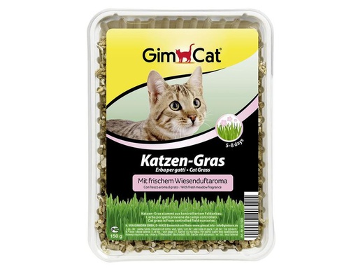 [90224303 1319200] Gimpet Katzen-Nahrungsergänzung Katzengras mit Wiesenduft, 150 g