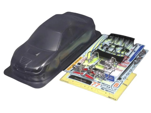 [90224331 1312274] Tamiya Karosserie Subaru Impreza WRC 2007, unlackiert, 190 mm, 1:10