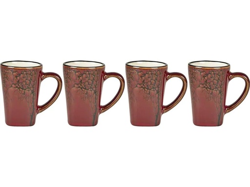 [90224347 1347520] Villa Collection Espressotasse Hela 100 ml , 4 Stück, Braun