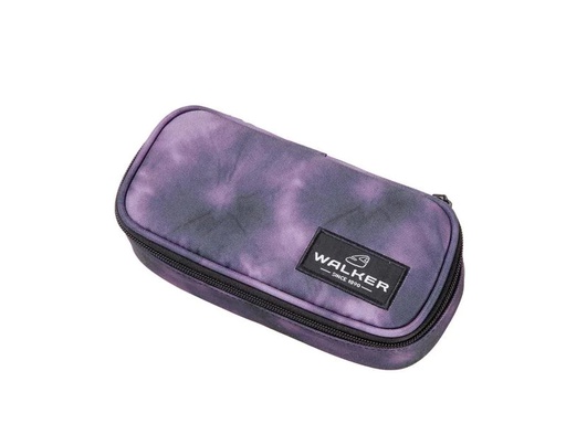 [90224351 1321871] Walker Etui Pencil Box 21 x 10 x 6 cm, leer Batik Purple