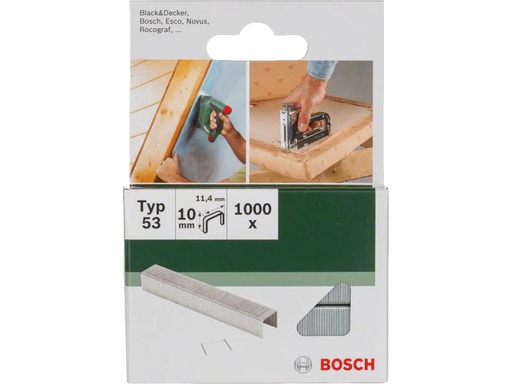 [90036595 148504] Bosch Feindrahtklammer Typ 53/10 1000 Stück