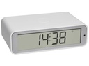 TFA Dostmann Funkwecker Twist Weiss