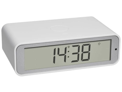 [90224433 1348905] TFA Dostmann Funkwecker Twist Weiss