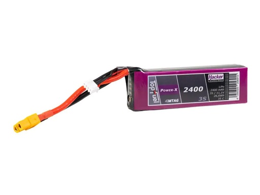[90036656 1017056] Hacker RC-Akku LiPo 2400 mAh 11.1 V 35C TopFuel Power-X MTAG