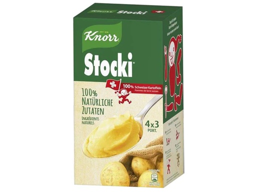 [90003645 725525] Knorr Kartoffelstock Stocki aus Schweizer Kartoffeln 4 x 110 g