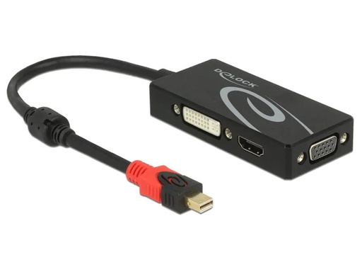 [90036698 571390] Delock Adapter 4K Mini-DisplayPort - HDMI/DVI-D/VGA