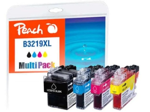 [90036739 816853] Peach Tintenset Brother LC-3219XLVALDR