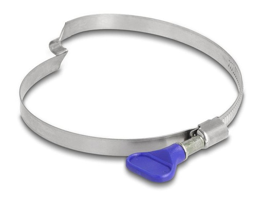 [90224634 1340665] Delock Schlauchschellen-Set 80 - 100 mm, Brücke rechts 5 Stück