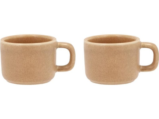 [90224639 1347514] Villa Collection Espressotasse Fjord 100 ml, 2 Stück, Crème