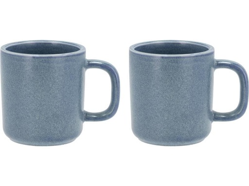 [90224646 1347510] Villa Collection Kaffeetasse Fjord 250 ml, 2 Stück, Blau