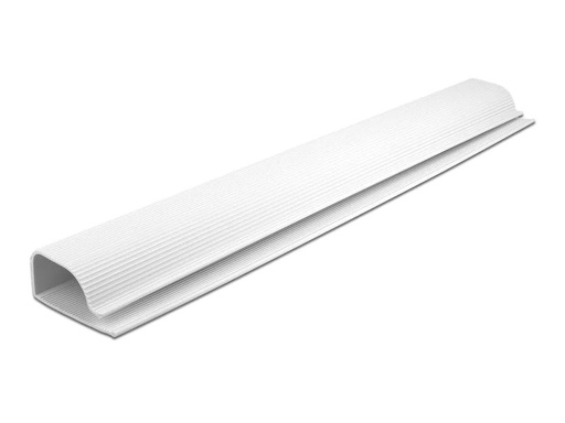 [90224714 1340659] Delock Kabelkanal für Untertischmontage 0.4 m x 63 mm Weiss 2 Stück