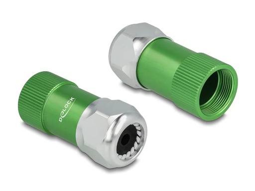 [90224772 1340657] Delock Kabelverschraubung 6.4mm aus Aluminium 1 Stück