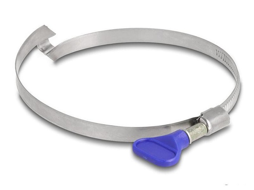 [90224877 1340663] Delock Schlauchschellen-Set 80 - 100 mm, Brücke links 5 Stück