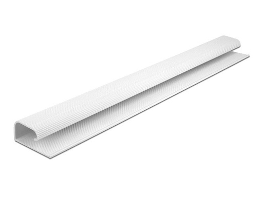 [90224924 1340658] Delock Kabelkanal für Untertischmontage 0.4 m x 57 mm Weiss 2 Stück