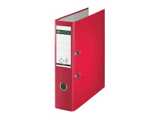 [90036796 627504] Leitz Ordner Swiss Edition 180°, 8 cm, A4, Rot