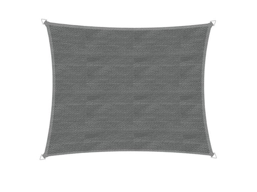 [90225126 1339524] Windhager Sonnensegel Capri, 300 x 400 cm, Eckig, Grau