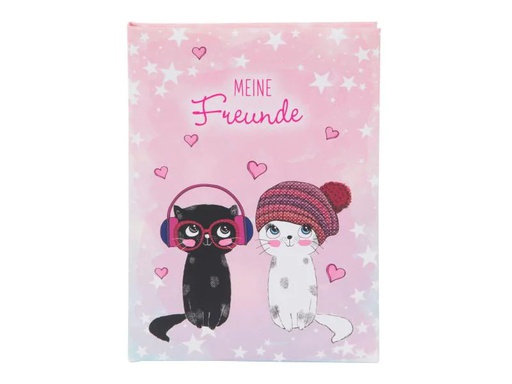 [90036851 1041082] Goldbuch Freundebuch Music for Cats