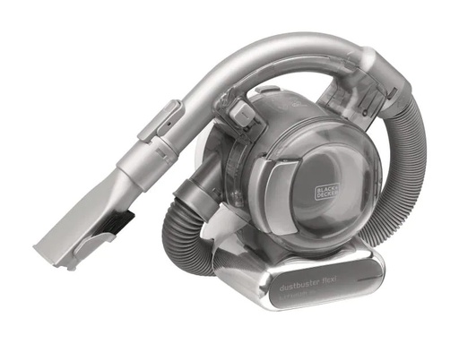 [90036889 327294] BLACK+DECKER Akku-Handsauger Dustbuster Flexi Silber