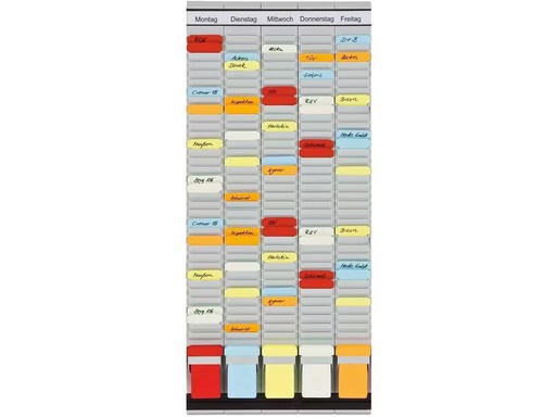 [90225274 1343092] Franken T-Kartentafel Universal 78 cm x 31.5 cm, Grau
