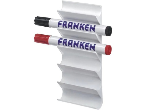 [90225353 1343171] Franken Stiftehalter für 6 Tafelschreiber Weiss