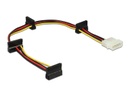 Delock Stromkabel Molex - 4x SATA 40 cm