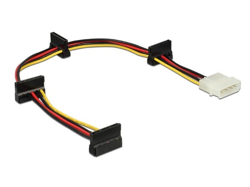 [90036997 1115490] Delock Stromkabel Molex - 4x SATA 40 cm