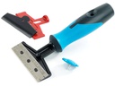 Edi Baur Fensterwischer Premium Schwarz/Türkis