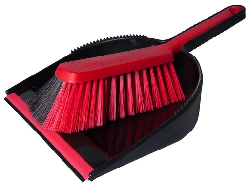 [90225440 1350829] Edi Baur Kehrgarnitur Heavy duty Rot/Schwarz
