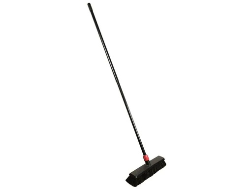 [90225444 1350834] Edi Baur Besen Heavy duty mit Teleskopstiel, Schwarz