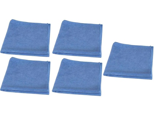 [90225480 1350851] Edi Baur Mikrofaser-Reinigungstuch Long Life 5 Stück, Blau