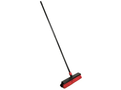 [90225503 1350832] Edi Baur Besen Heavy duty mit Teleskopstiel, Schwarz