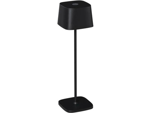 [90225513 1334795] Konstsmide Akku-Tischleuchte Capri USB, 2700-3000 K, 2.2 W, Schwarz