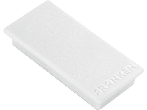 [90225523 1343021] Franken Haftmagnet 23 x 50 mm, 10 Stück, Weiss