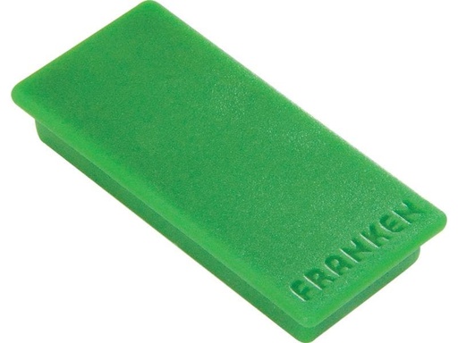 [90225544 1343018] Franken Haftmagnet 23 x 50 mm, 10 Stück, Grün