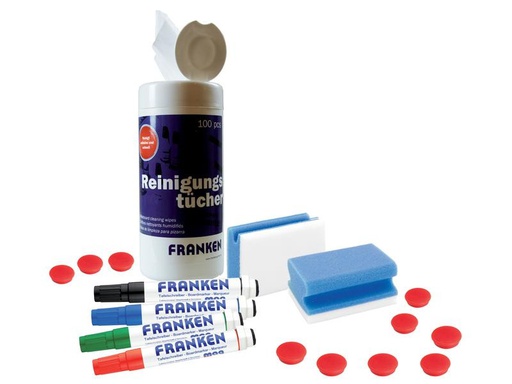 [90225628 1343167] Franken Zubehörset Starter Reinigungstuch 116-teilig