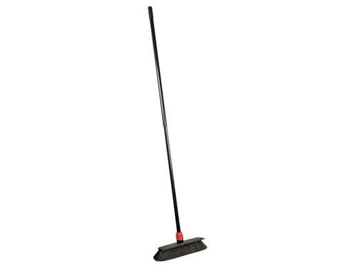 [90225656 1350833] Edi Baur Besen Heavy duty mit Teleskopstiel, Schwarz