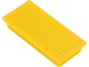 Franken Haftmagnet 23 x 50 mm, 10 Stück, Gelb