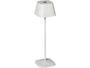 Konstsmide Akku-Tischleuchte Capri USB, 2700-3000 K, 2.2 W, Weiss