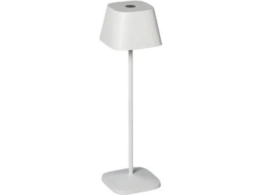 [90225719 1334794] Konstsmide Akku-Tischleuchte Capri USB, 2700-3000 K, 2.2 W, Weiss