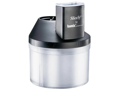 [90225740 1349278] Bamix Zerkleinerer-Aufsatz SliceSy Schwarz