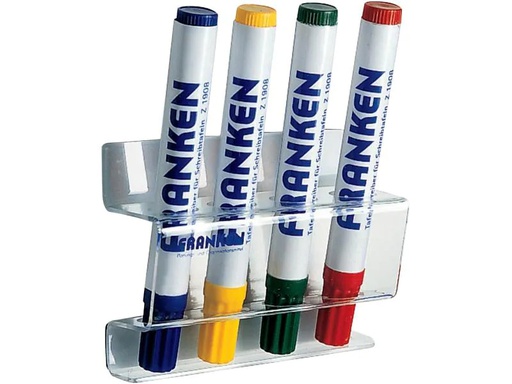 [90225822 1343170] Franken Stiftehalter für 4 Tafelschreiber Transparent