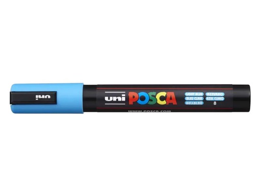 [90037047 779943] Uni Permanent-Marker POSCA 1.8-2.5 mm Hellblau